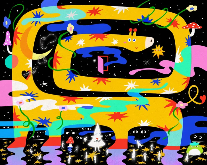 水中的星星 II